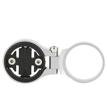 Imagem de Suporte para computador de bicicleta, suporte para bicicleta, suporte para guiador, montagem de extensão para odômetro de ciclismo em liga de alumínio (Computador iGPS Garmin Blackbird)