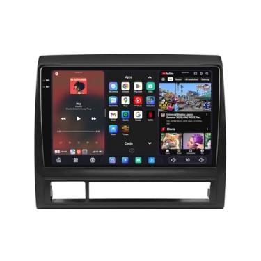 Imagem de JOYING Rádio automotivo para Toyota Tacoma 2005-2015, tela sensível ao toque 2K QLED de 9,5 polegadas, Android 13, estéreo, 12 GB + 256 GB, unidade de cabeça Plug and Play com CarPlay e Android Auto
