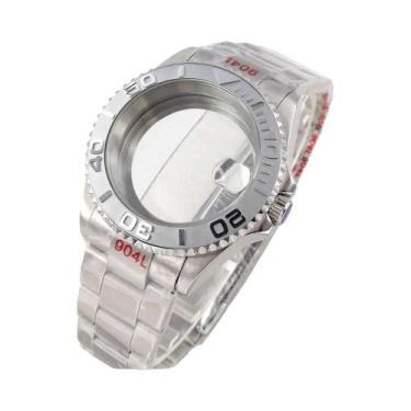 Imagem de Caixa De Relógio De Mergulho Matelion 40mm 20ATM Sub Caixa Pulseira De