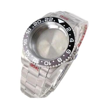 Imagem de Caixa De Relógio De Mergulho Matelion 40mm 20ATM Sub Caixa Pulseira De