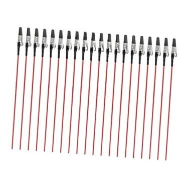 Imagem de oshhni Conjunto de 20 prendedores tipo jacaré para pintura em miniatura, fotos e recados, ideais para cartões de visita, trabalhos em papel e mesas de