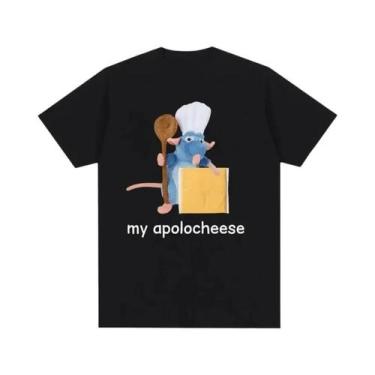 Imagem de Camiseta Feminina Engraçada Com Estampa De Gato Maldito I Eat Cement, 