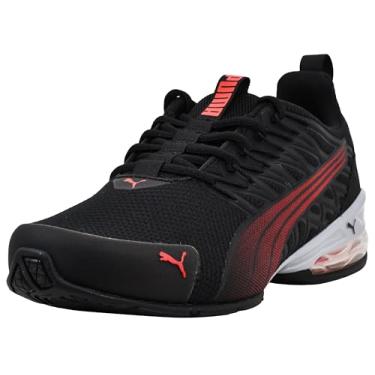 Imagem de PUMA Tênis masculino Voltaic Evo Cross, Puma Preto/vermelho para todos os tempos, 45