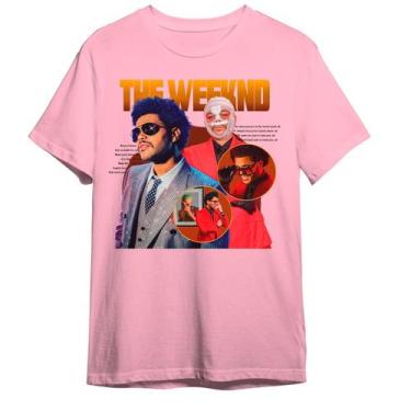 Imagem de Camiseta Basica The Weekend Cantor Pop Estampa Graphic  - Abstract Gee