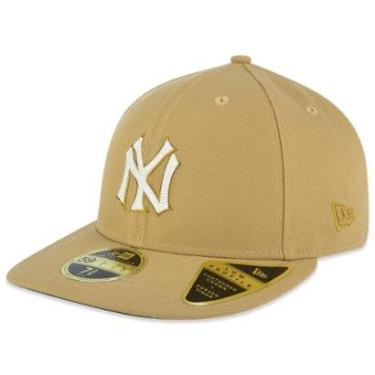 Imagem de Boné New Era 59FIFTY Low Profile New York Yankees MLB Kaki-Masculino
