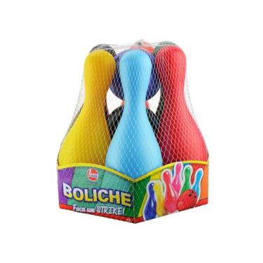 Imagem de Colorido C/6 Pinos 29Cm+2Bolas