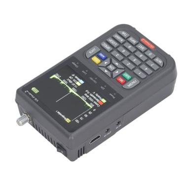 Imagem de aqxreight Localizador Digital Medidor S2X/S2 de Tela de 3,5" Com Analisador de Espectro, Cálculo AZ/EL, Carregamento Rápido para Instalação de TV