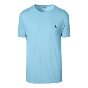 Imagem de Camiseta Reserva Regular Careca Masculino Azul Claro Turques-Masculino