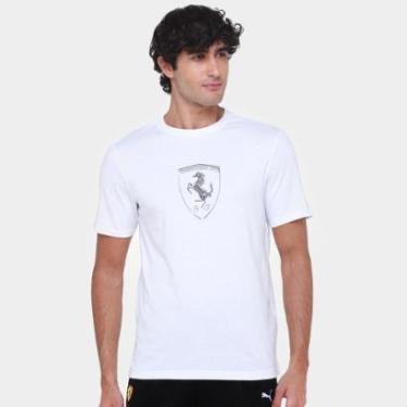 Imagem de Camiseta Puma Ferrari Race Tonal Big Shield Masculina-Masculino