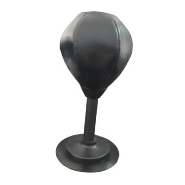 Imagem de Colaxi Saco de pancada de mesa com ventosa, brinquedo divertido para adultos, crianças, homens e mulheres. Ideal para casa e como presente de brincadeira.