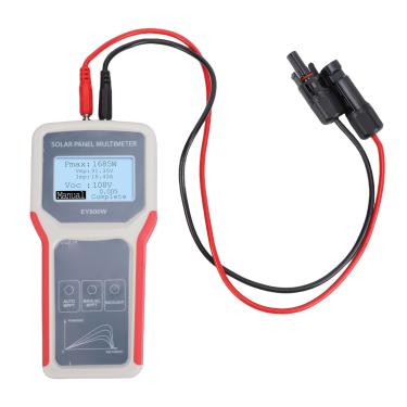 Imagem de Diydeg Testador de Painel Solar, Multímetro Fotovoltaico 800W 60V 35A, Medidor MPPT Com Display LCD, Ferramenta Utilitária de Solução de Problemas para Tensão de Circuito Aberto
