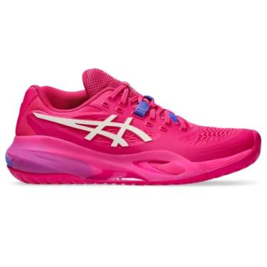 Imagem de ASICS Tênis feminino Gel-Resolution X, Rosa brilhante/creme, 39