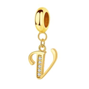 Imagem de 1 peça com letras brilhantes elegantes contas de diamante para mulheres, pulseiras, pulseiras, faça você mesmo, fabricação de joias e roupas diárias combinando para decoração feminina, 21.75*9.82mm