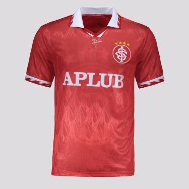 Imagem de Camisa Internacional Retrô 1996 Vermelha-Masculino