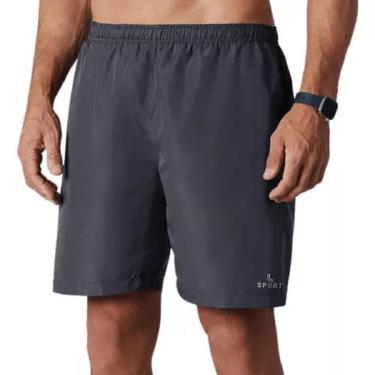 Imagem de Short Lupo Am Budapeste 76422 Masculina - Cinza Mescla-Unissex