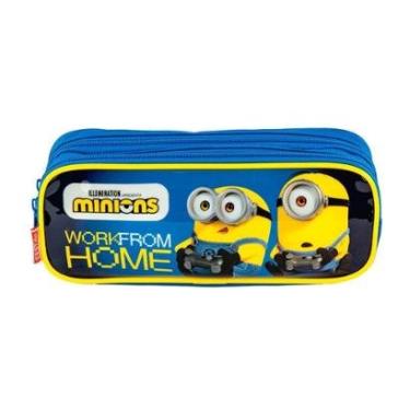 Imagem de Estojo Sestini Minions Gamer 2 compartimentos Infantil-Unissex
