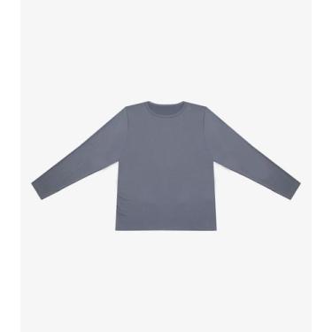 Imagem de Blusa Térmica Masculina Proteção UV Select Cinza, P, Cinza