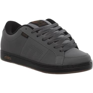 Imagem de etnies Tênis de skate masculino Kingpin, Cinza preto e dourado, 44