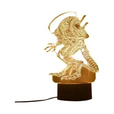 Imagem de Lâmpada LED 3D Do Personagem Ironman Spiderman Da Disney Para Quarto I