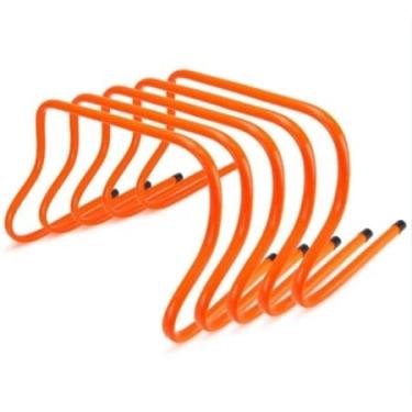 Imagem de Kit Funcional Barreiras Obstáculos de Treinamento 15cm Equipamento Agilidade - 10 unidades