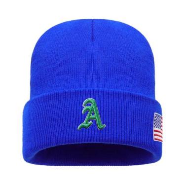 Imagem de Gorro Retro Preto E Verde Para Uso Urbano, Ultra Macio E Quente, Chapé