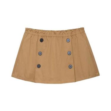 Imagem de Conjunto Casual De Outono Para Mulheres: Saia Curta Com Cintura Média 