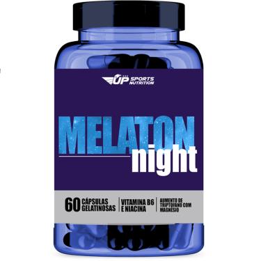 Imagem de Melaton Night Indutor do Sono com 60caps Up Sports Nutrition
