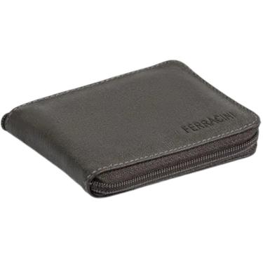 Imagem de Carteira Casual Dia a Dia com Zíper em Couro Ferracini Cf389