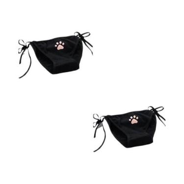 Imagem de Calcinhas Femininas De Cintura Baixa, Estilo Lolita, Sensuais, Com Det