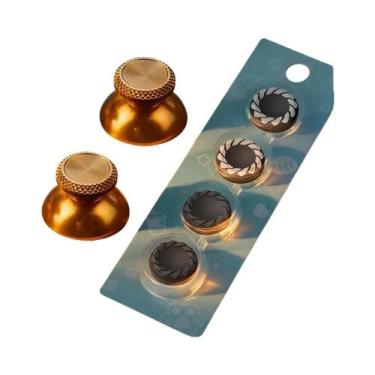 Imagem de Controle PS5 Com Thumbsticks De Alumínio, Capas De Silicone Personaliz