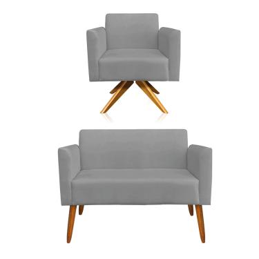 Imagem de KIT 01 NAMORADEIRA E 01 POLTRONA MARISA