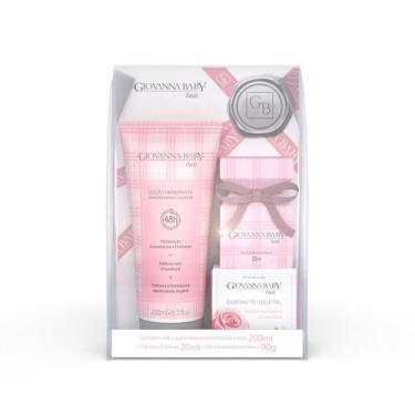 Imagem de Kit Giovanna Baby Classic Loção Hidr. 200ml Sabon. 90G Colonia 20ml