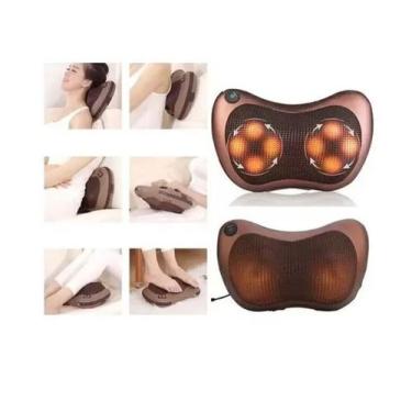 Imagem de Massageador Corporal Elétrico Shiatsu Casa Veicular Pescoço Pes Pescoç
