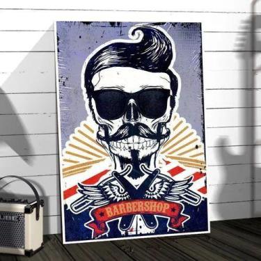 Imagem de Quadro Decorativo Barbearia - 20x20 - Alta Qualidade - ARTSIM