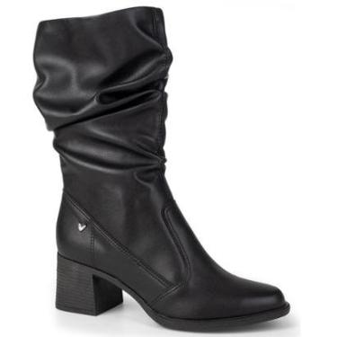 Imagem de Bota Mississipi Cano Medio J0831 Feminina - Preta-Feminino