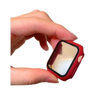 Imagem de Protetor De Tela Para Apple Watch Series 8 7 6 SE 5 4 3, Capa De Vidro