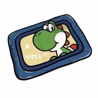 Imagem de Tapete de banheira de banho Tapete de banheiro Marios Bros Yoshis Anim