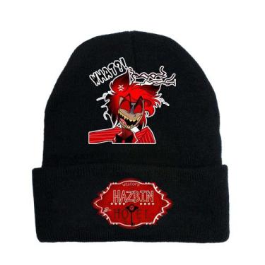 Imagem de Chapéu de malha Hazbins Hotels Anime Winter Beanie Slouch Hat - Yiweis