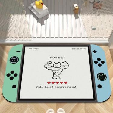 Imagem de Tapete de banheira de banho Tapete de banheiro Anime 40x60cm - yiweisa