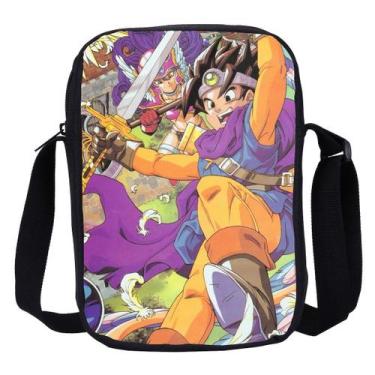 Imagem de Bolsa de ombro Dragon Kuesuto Quest Anime Oxford 16x6x24cm - Yiweisai