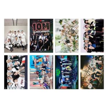 Imagem de Pôster Strays Kids Anime Art 42x29cm x8 sem moldura - yiweisai