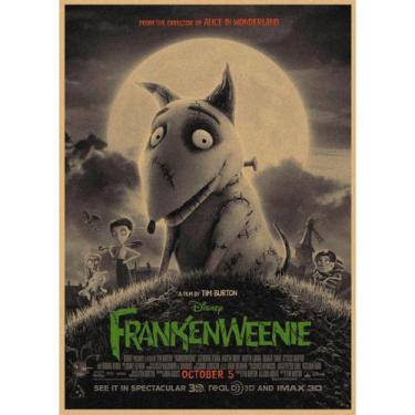 Imagem de Pôster Frankenweenies Anime Art 29,7x42cm Papel 150g - yiweisai