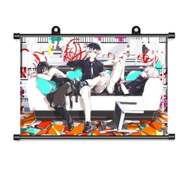 Imagem de Pintura de parede em tela Tokyo Ghoul Kaneki Ken Anime - yiweisai