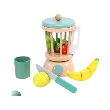 Imagem de Conjunto De Chá De Madeira Para Meninas, Brinquedo De Cozinha Para Cri