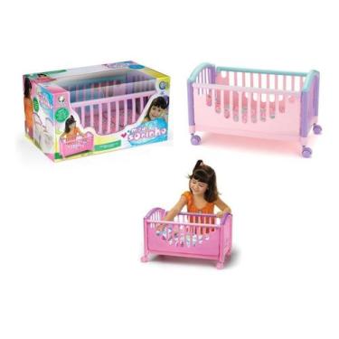Imagem de Berço De Brinquedo Meu Soninho Rosa - Monte Libano 4690 - Monte Líbano