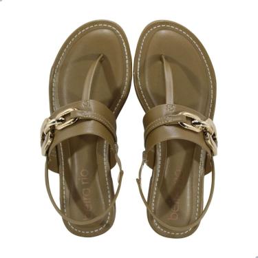 Imagem de Sandália Rasteira Beira Rio Verde