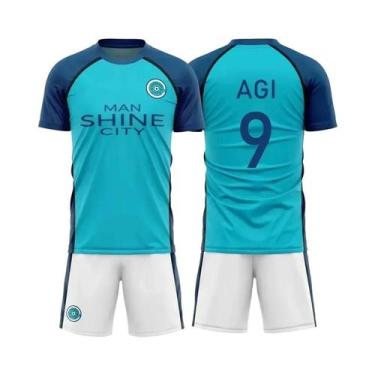 Imagem de Conjunto De Camiseta De Futebol Anime Blue Lock Para Homens, Calções E