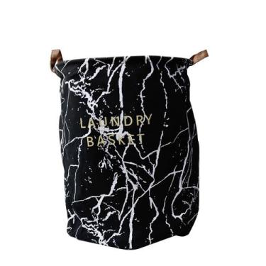 Imagem de Cesto organizador multiuso poliéster com alças nas laterais - Amigold,