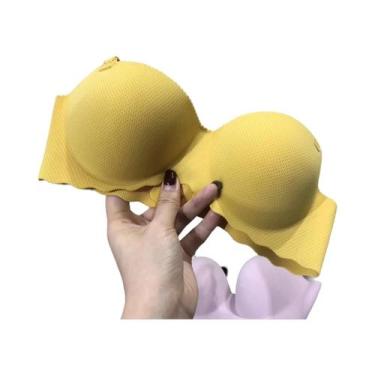 Imagem de Sutiãs Sem Alças, Sem Fio E Sem Costura Para Mulheres, Bralette Macio 