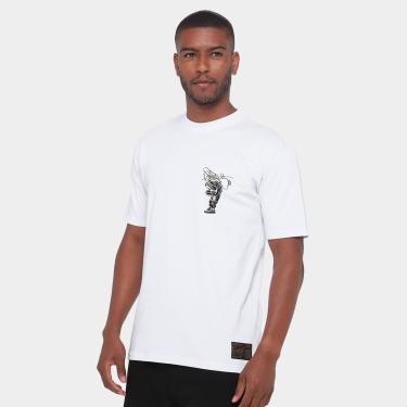 Imagem de Camiseta Santos Futebol e Arte Masculina-Masculino